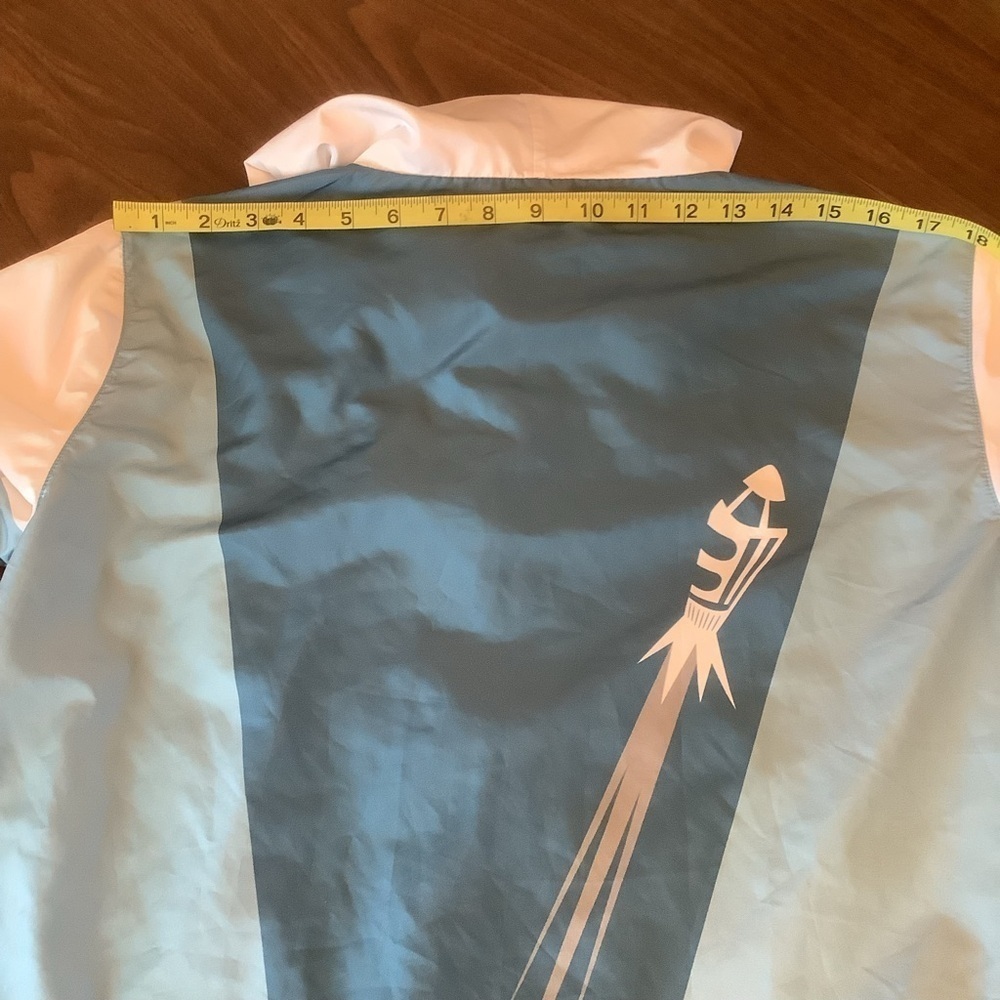 Disney Parks Space Mountain Windbreaker Jacket Small Retro Colorblock - Picture 6 of 12